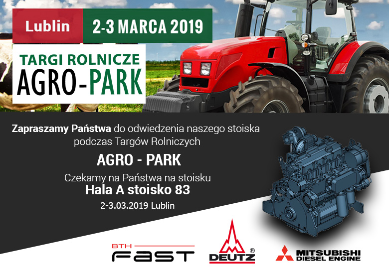 Zaproszenie na targi rolnicze AGRO-PARK