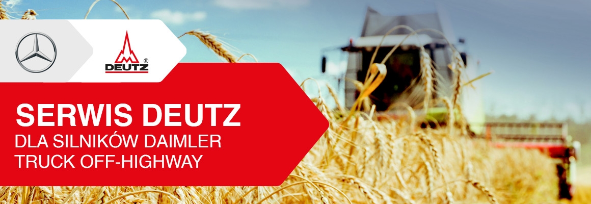 aktualnosci Serwis DEUTZ dla silników Daimler Truck Off-Highway