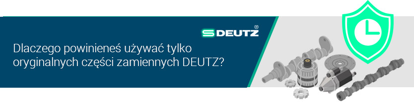 Części DEUTZ - oryginalne zamienniki