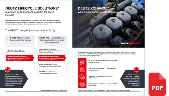 DEUTZ Lifecycle Solutions